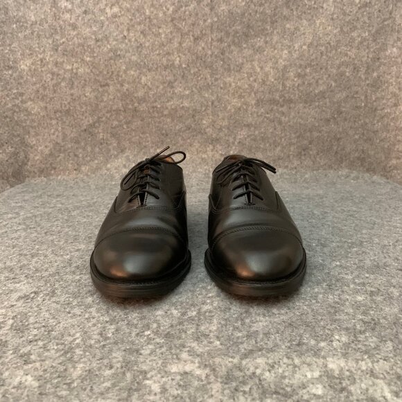 Hunt Club Men’s Black Leather lace up oxford Shoes - Picture 6 of 10